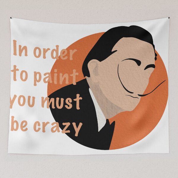 Item preview, Dalí You Must Be Crazy designed and sold by Pluto Studio.