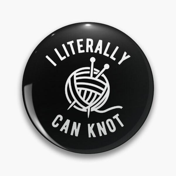 Item preview, knitting joke designed and sold by ReignGFX.