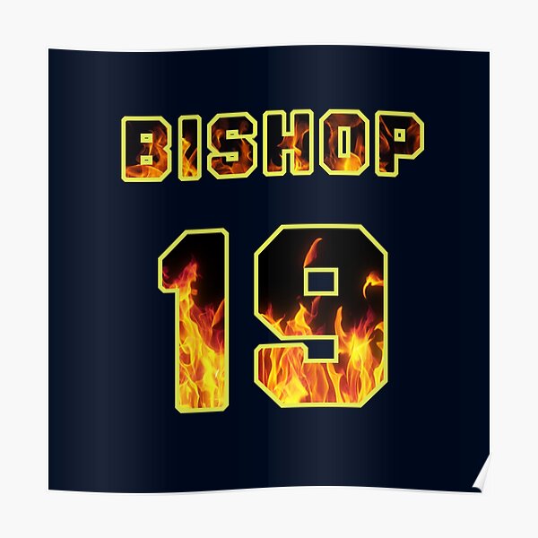 Maya Bishop Station 19 Jersey Flames Poster