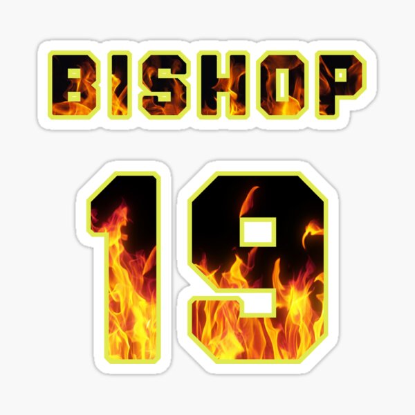 Maya Bishop Station 19 Jersey Flames Sticker