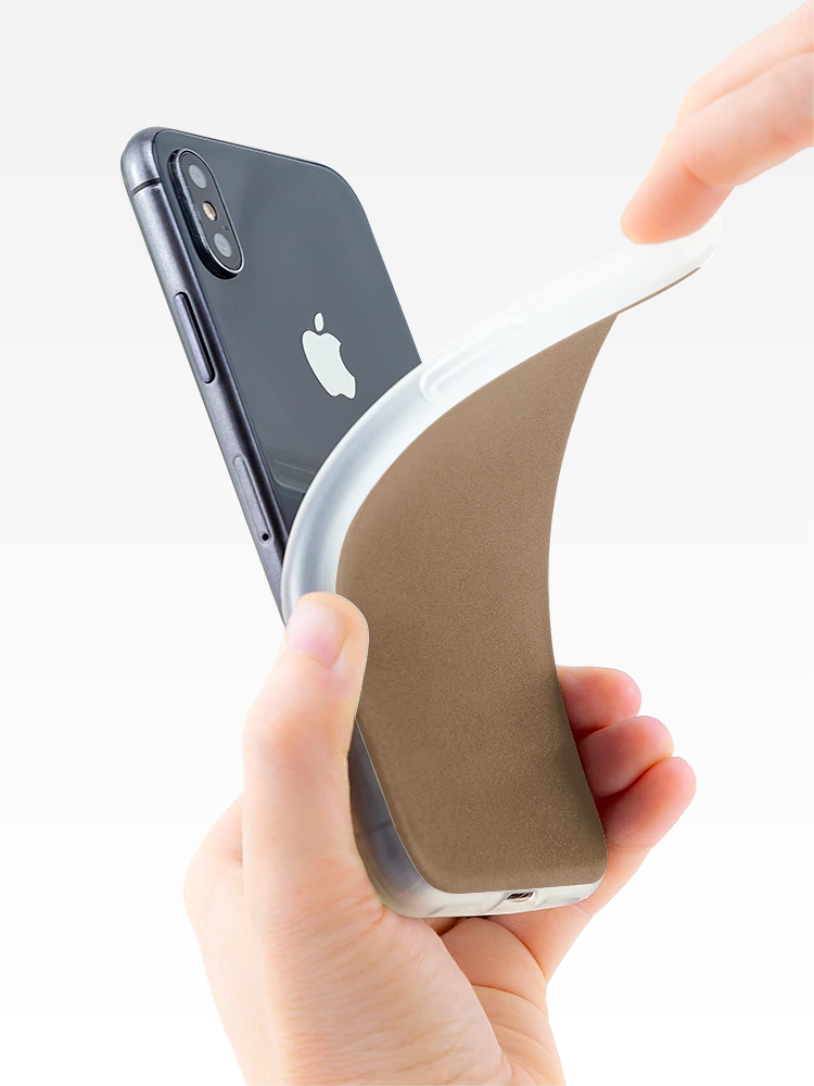 Thumbnail 4 of 5, iPhone Case, Solid Linen designed and sold by rootzero.