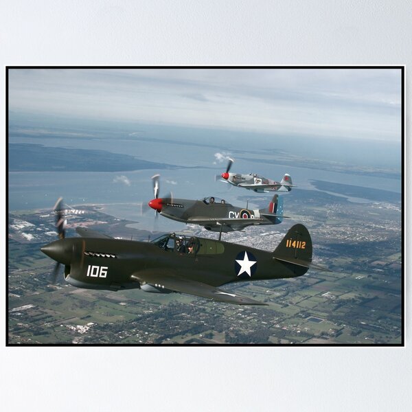 Item preview, Warhawk,Mustang & Yak 9 over Hastings designed and sold by Shaun O'Malley.