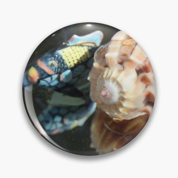 Item preview, Beautiful tun cask shell on a mirror	 designed and sold by EstelleRossetti.