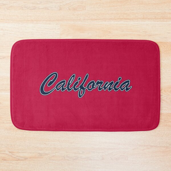 Item preview, Baseball Fan of California Blue and White on Red designed and sold by gkillerb.
