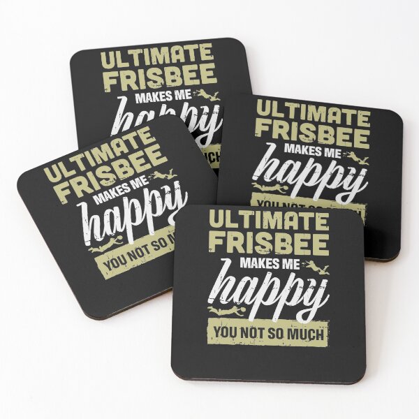 Item preview, Ultimate Frisbee Makes Me Happy Disc Golf designed and sold by jeffded.