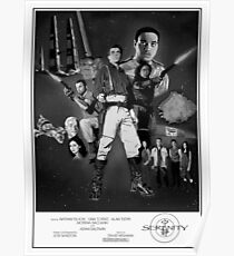 Serenity: The Alliance Strikes Back (black and white version) Poster