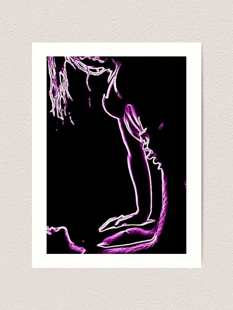 Alternate view of PURPLE PASSION Art Print