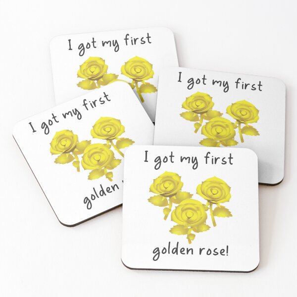 Item preview, I got my first golden rose! designed and sold by TheMajesticGoat.