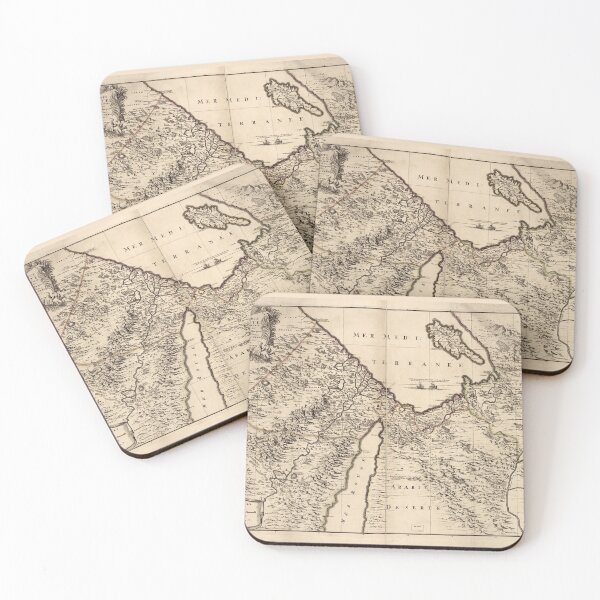 Item preview, Deserts of Egypt Map (1693) designed and sold by allhistory.