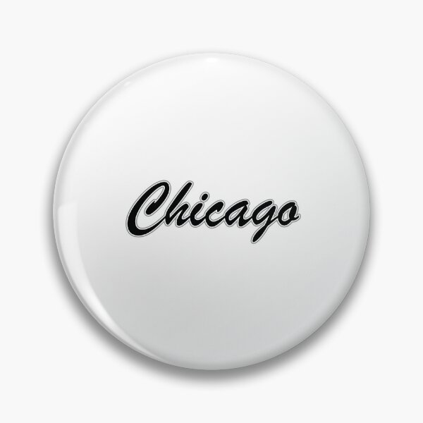 Item preview, Baseball Fan of Chicago Black and Silver on White (alt) designed and sold by gkillerb.