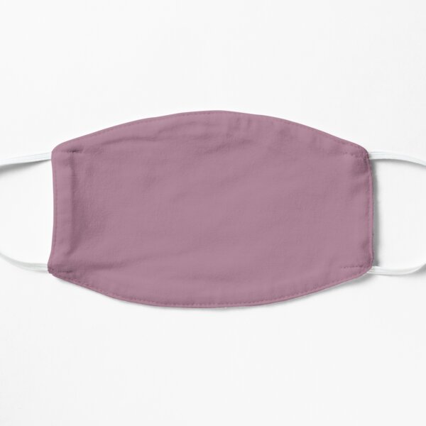 Simple plain purple color background Flat Mask