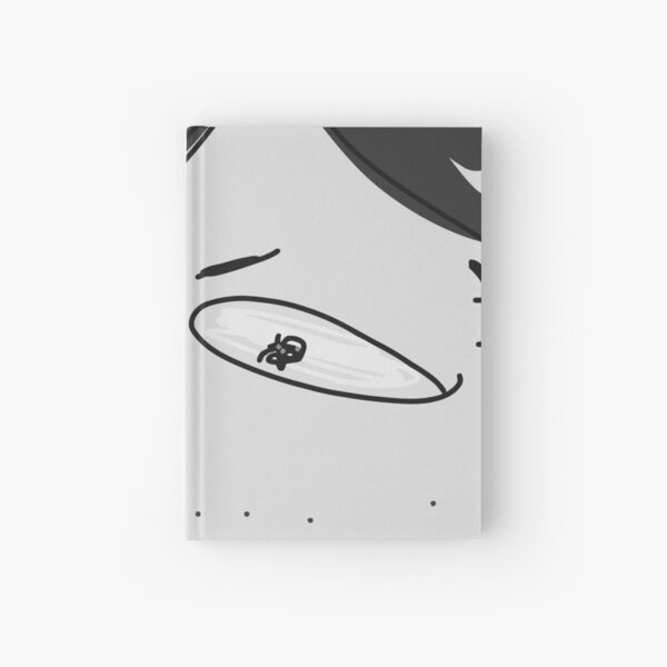 Dark hair Fella Hardcover Journal