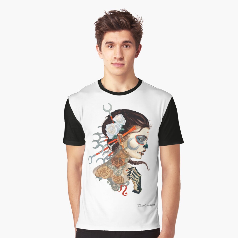 Item preview, Graphic T-Shirt designed and sold by tarotmuertos.