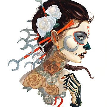 Artwork thumbnail, Ten of Scepters - Diez de Cetros by tarotmuertos