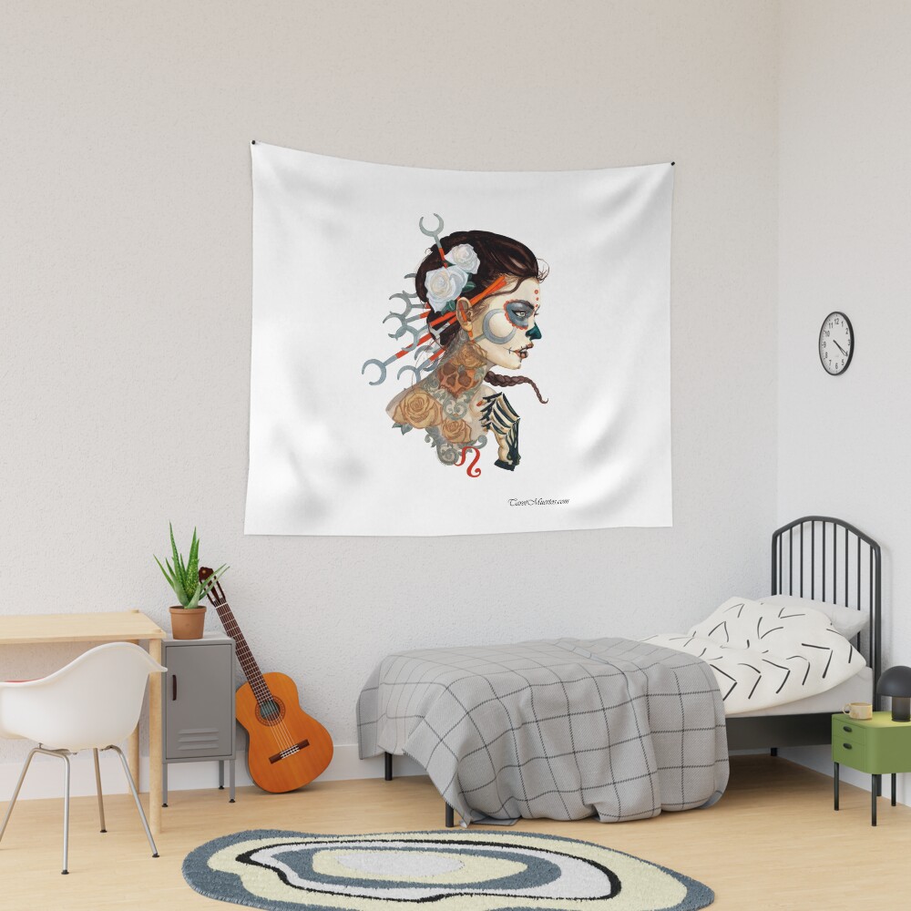 Item preview, Tapestry designed and sold by tarotmuertos.