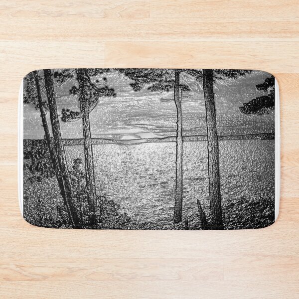 Item preview, Sunset At The Lake - Embossed-Available As Art Prints-Mugs,Cases,Duvets,T Shirts,Stickers,etc designed and sold by born30.