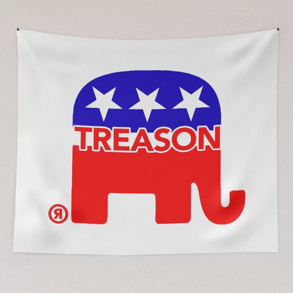 Item preview, TREASON GOP Elephant (BIG) designed and sold by Thelittlelord.