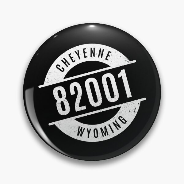Item preview, Cheyenne Wyoming 82001 Zip Code designed and sold by creativecurly.