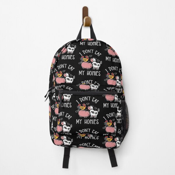 I Dont Eat My Homies For Vegetarian Backpack