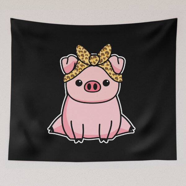 Item preview, Cute Piggy Piglet Pig Bandana designed and sold by 2blackcherries.