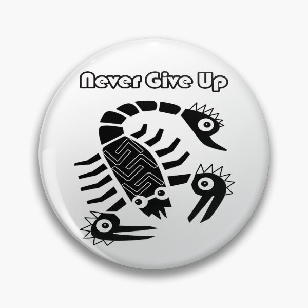 Item preview, Never give up white designed and sold by ivanoel.