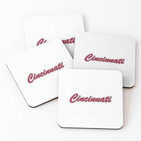 Item preview, Baseball Fan of Cincinnati Red and Black on White with Shadow designed and sold by gkillerb.
