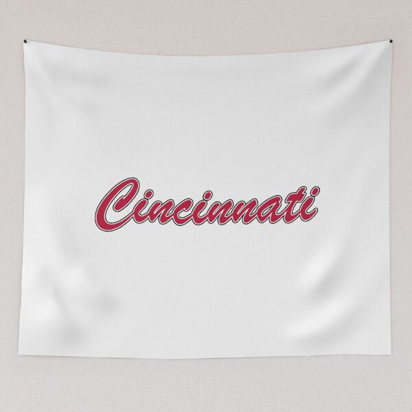 Item preview, Baseball Fan of Cincinnati Red and Black on White designed and sold by gkillerb.