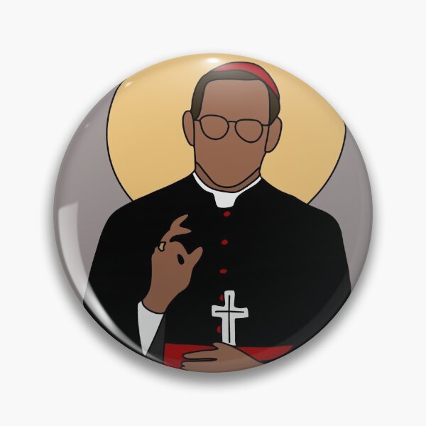 Vista previa del artículo con la obra «San Óscar Romero», diseñado y vendido por KMumey Designs.