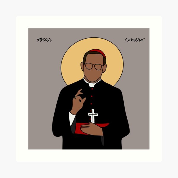Saint Oscar Romero Art Print