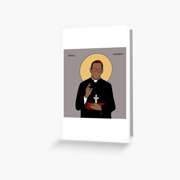 Item preview, Saint Oscar Romero designed and sold by KMumey Designs.