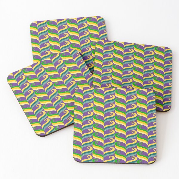Artikelvorschau, Colorful Mardi Gras Shrove Fat Tuesday Brazil Pattern entworfen und verkauft von digitalvintage.