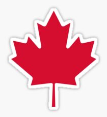 Pegatina Canadá | Hoja de arce