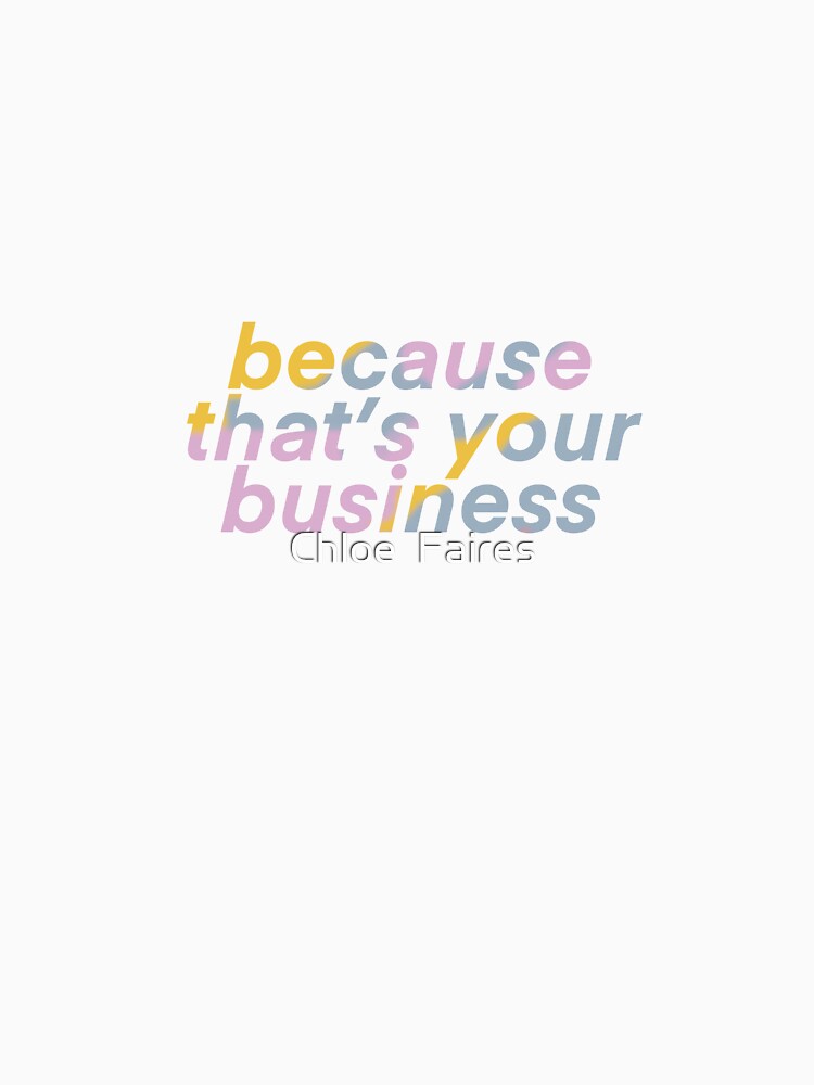 Because That's Your Business Tabitha Brown Quote by baileyshelden