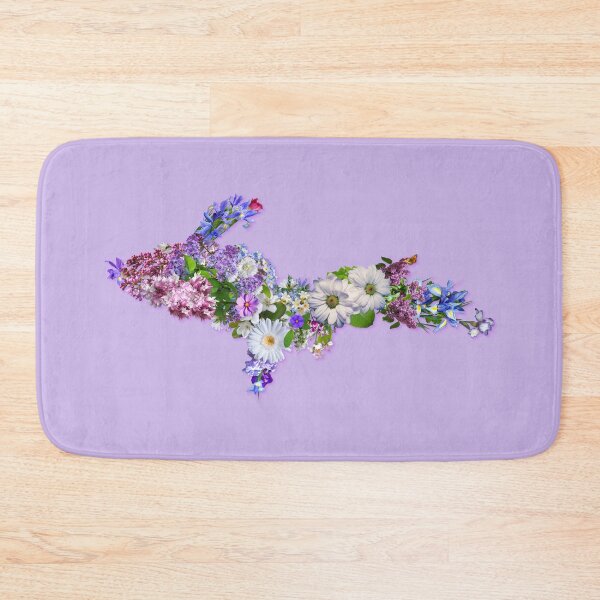 Item preview, Upper Peninsula Flowers Outline designed and sold by Jarrod Vandenberg.