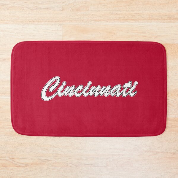 Item preview, Baseball Fan of Cincinnati White and Black on Red designed and sold by gkillerb.