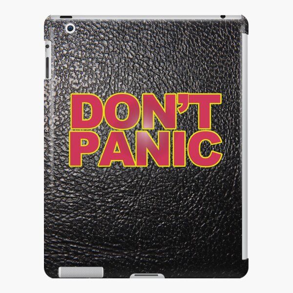 Don't Panic! iPad Snap Case
