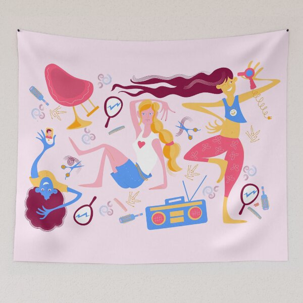Item preview, Hairdresser - Occupation Designs designed and sold by ArtPoppers.