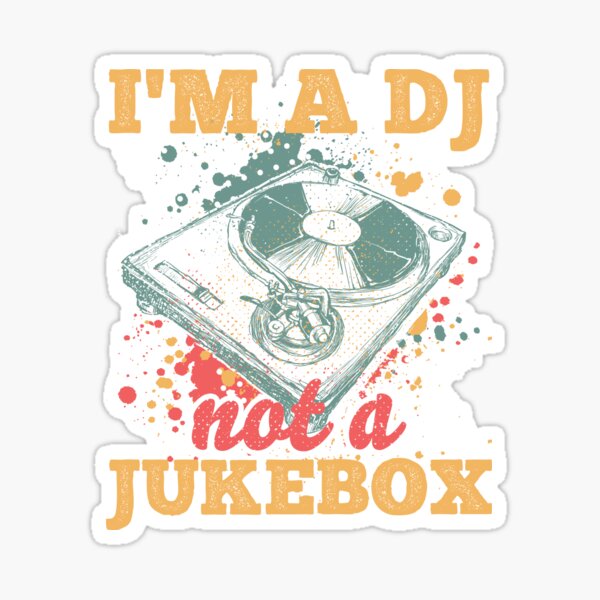 Dj Requests Stickers Redbubble - club disc dj booth roblox