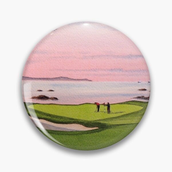 Item preview, Pebble Beach Golf Course 8th Hole designed and sold by William Holkham.