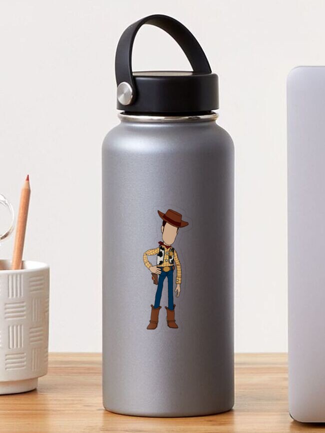 Toy Story 4, Retro Forky Toy Ad Stainless Steel Water Bottle