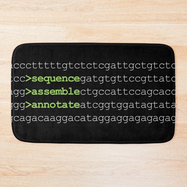 Item preview, Bioinformatics Genome Sequence Assemble Annotate DNA Green designed and sold by MoPaws.