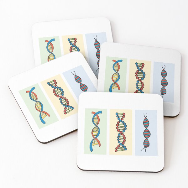 Item preview, DNA Double Helix - Triple - Genetics designed and sold by MoPaws.