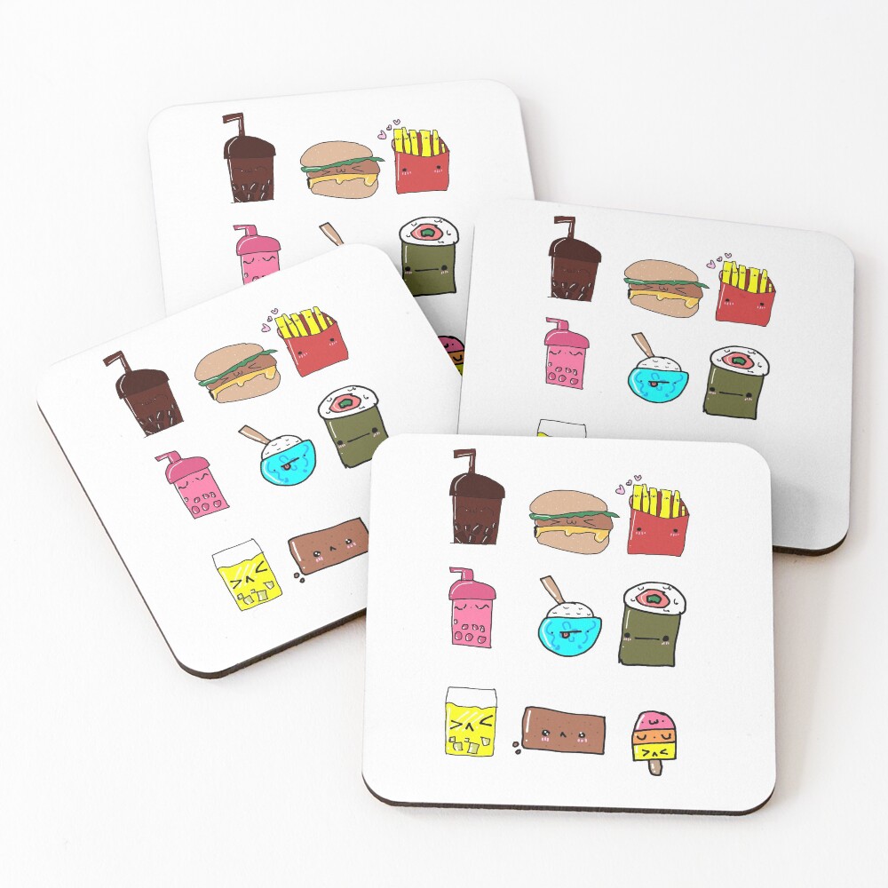 Item preview, Coasters (Set of 4) designed and sold by RandomSketching.