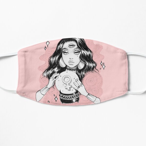 The Future is Female (Pink Version) Flat Mask