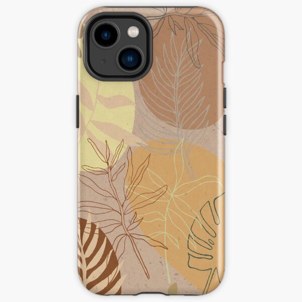 Orange Terracotta Pattern iPhone Tough Case