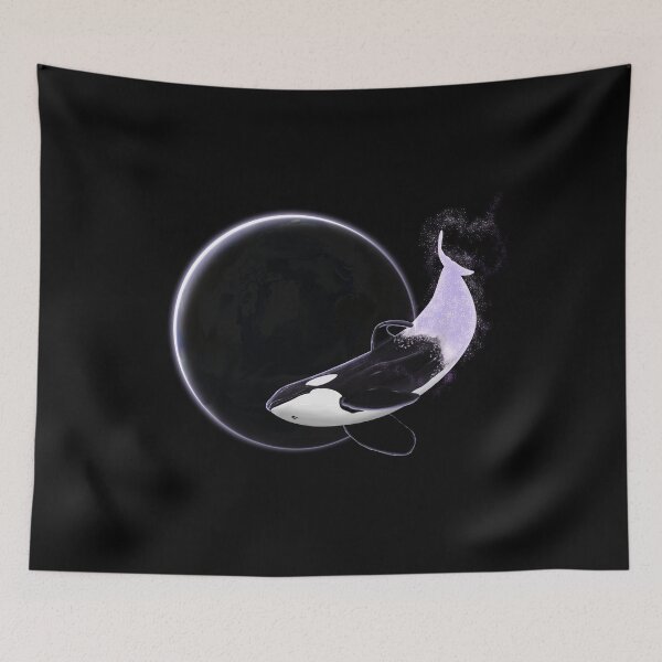 Item preview, Orca in Space designed and sold by Amanda Bott.
