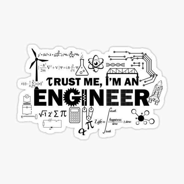 engineering laptop stickers