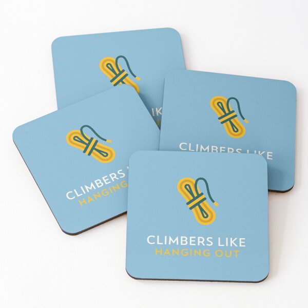 Item preview, Rock Climbing - Climbers Like To Hang Out designed and sold by dkarasinski.