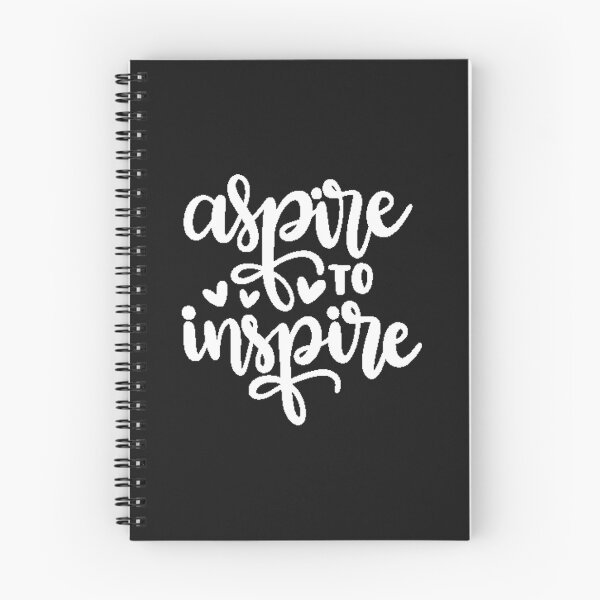Item preview, Aspire To Inspire motivational quote designed and sold by REApparelCo.