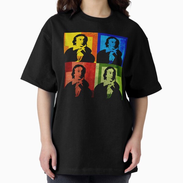 JOHN KEATS - ENGLISH ROMANTIC POET Oversized T-Shirt